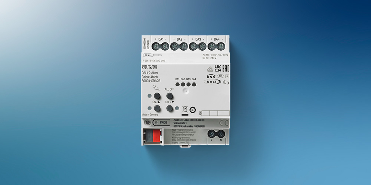 KNX DALI 2 Gateway Colour bei DZ Elektrotechnik GmbH in Stuttgart